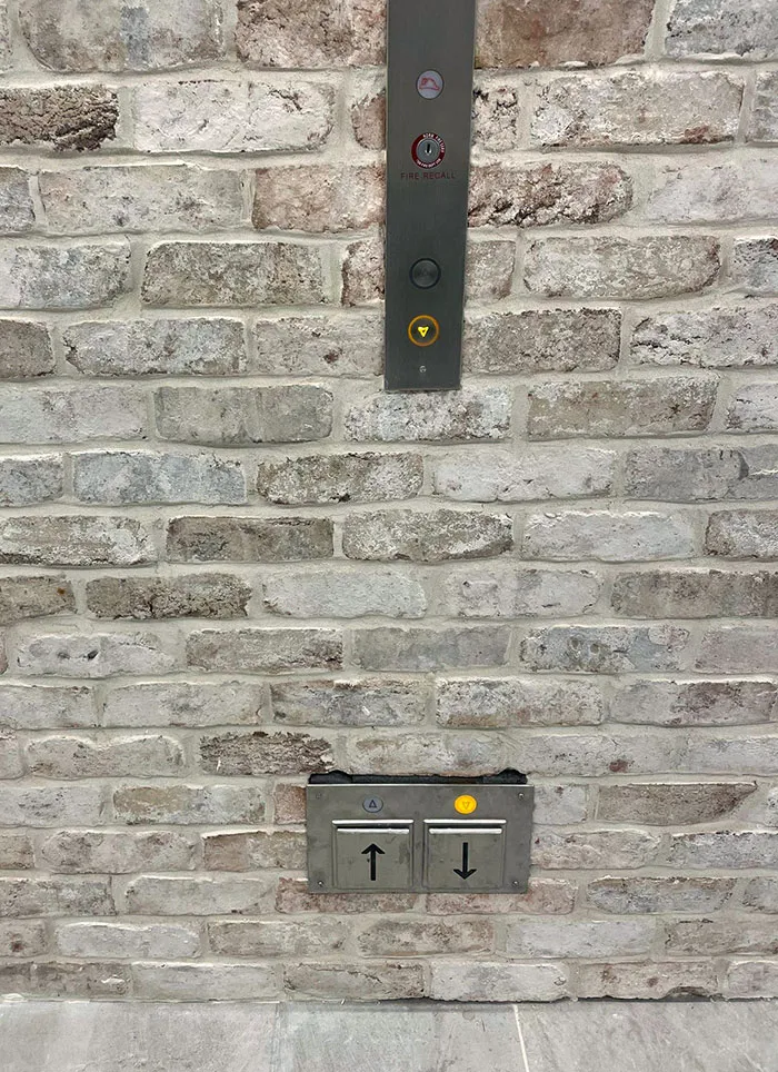 Elevator At My Job Has Buttons You Can Press With Your Feet If You Have Something In Your Hands