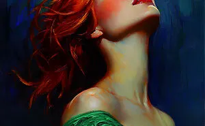 My Pretty Woman Aesthetic Paintings (4 Pics)