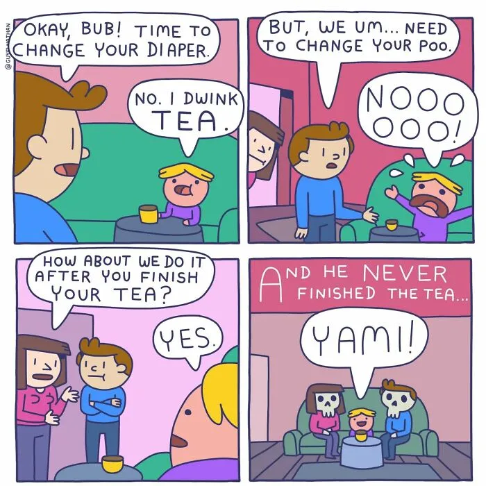 23 Times This Comic Artist Captured The Joys And Struggles Of Life When You're A Parent (New Pics)