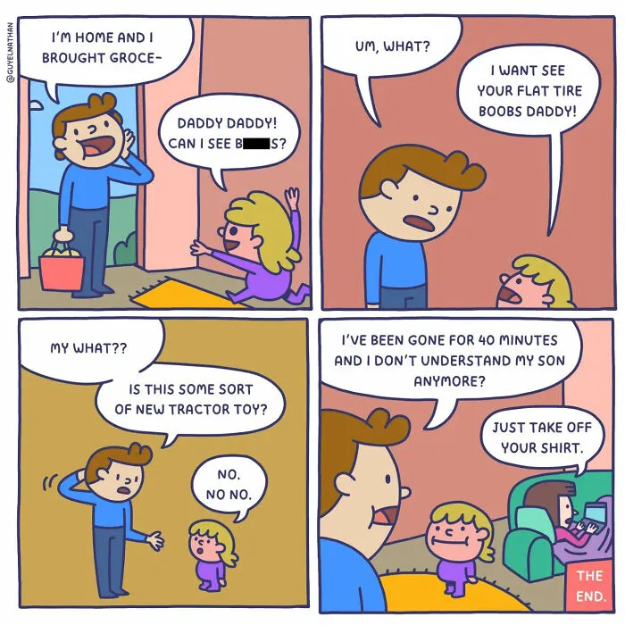 23 Times This Comic Artist Captured The Joys And Struggles Of Life When You're A Parent (New Pics)