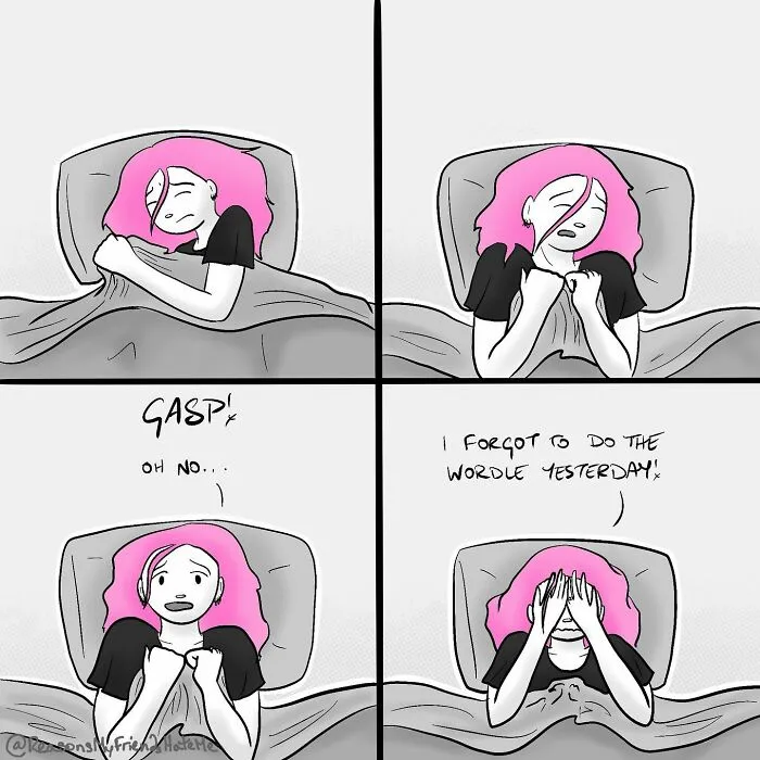 ‘Reasons My Friends Hate Me’: 25 Comics About Self-Deprecating Humor By Aylia Colwell