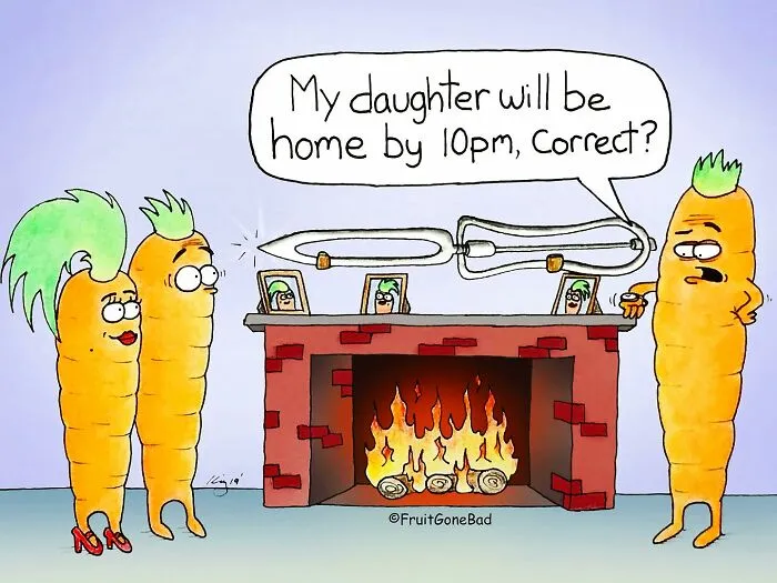 35 Funny And Slightly Inappropriate Comics From ‘Fruit Gone Bad’ (New Pics)