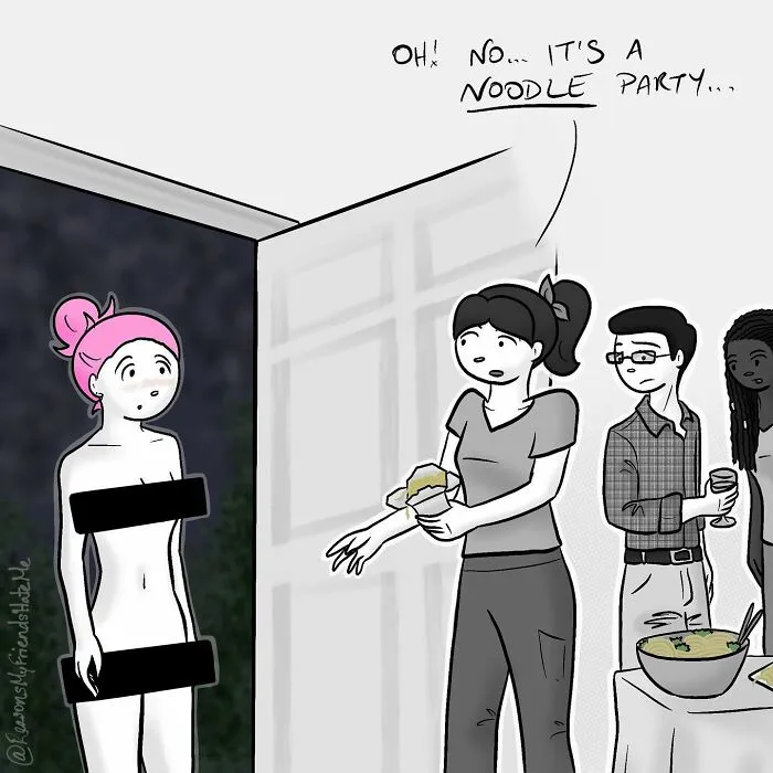 ‘Reasons My Friends Hate Me’: 25 Comics About Self-Deprecating Humor By Aylia Colwell