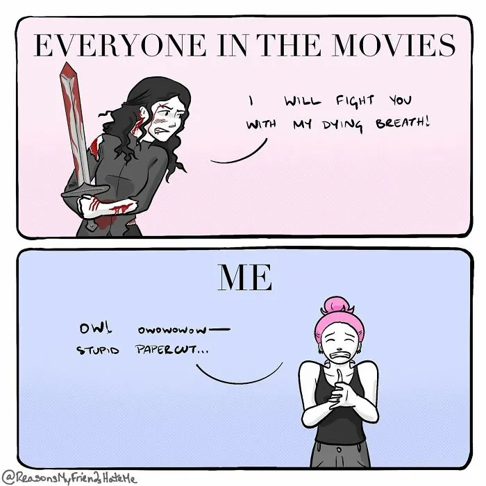 ‘Reasons My Friends Hate Me’: 25 Comics About Self-Deprecating Humor By Aylia Colwell