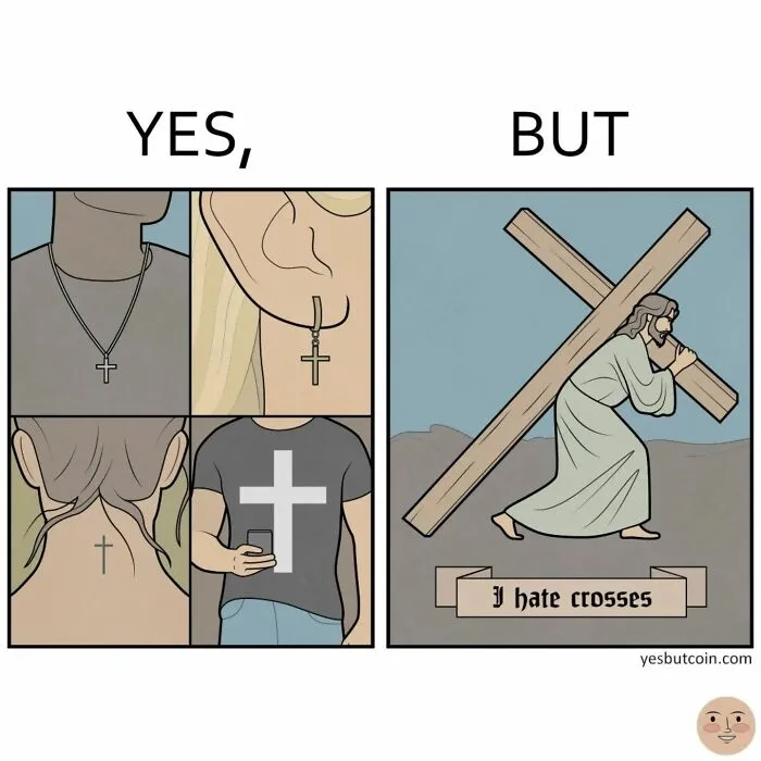 “Yes, But”: 30 Comics That Continue To Expose Our Society’s Contradictory Nature By Anton Gudim (New Pics)