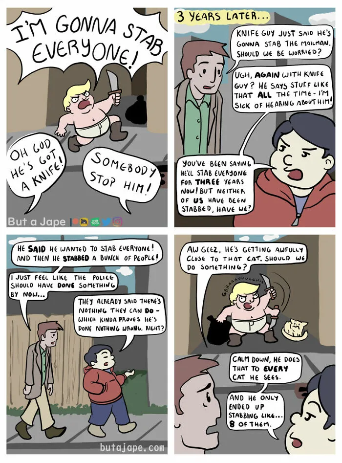 25 New Comics By This Artist That Offer Funny Interpretations Of Everyday Life And Ridiculous Situations