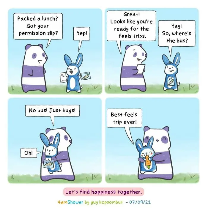 43 New Cute Comics About Everyday Situations By 4amshower