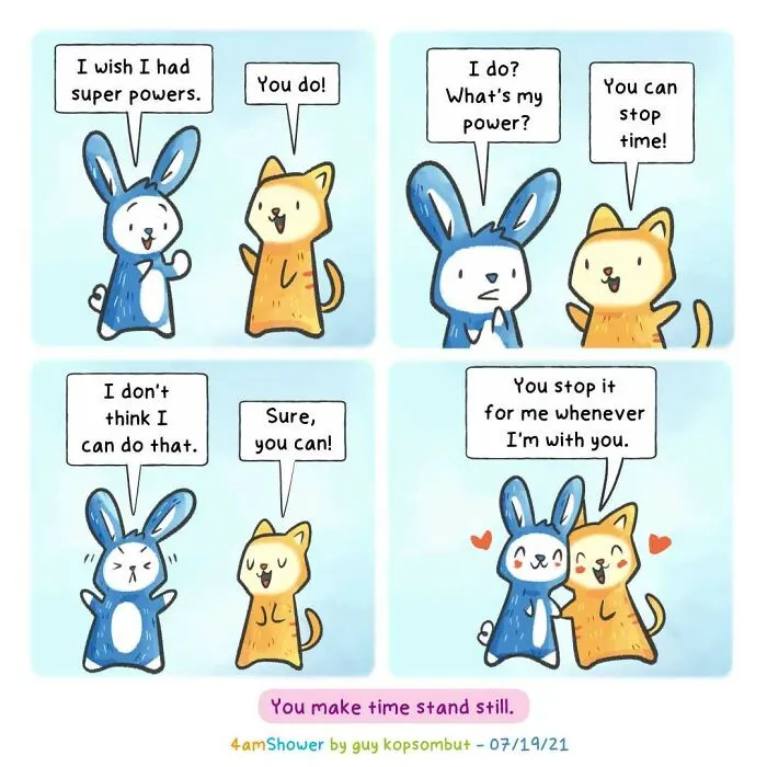 43 New Cute Comics About Everyday Situations By 4amshower