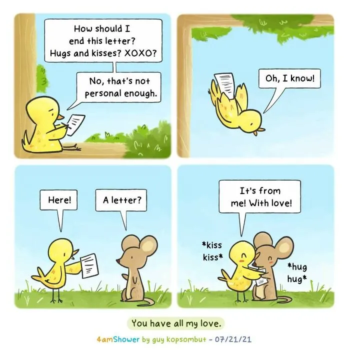 43 New Cute Comics About Everyday Situations By 4amshower