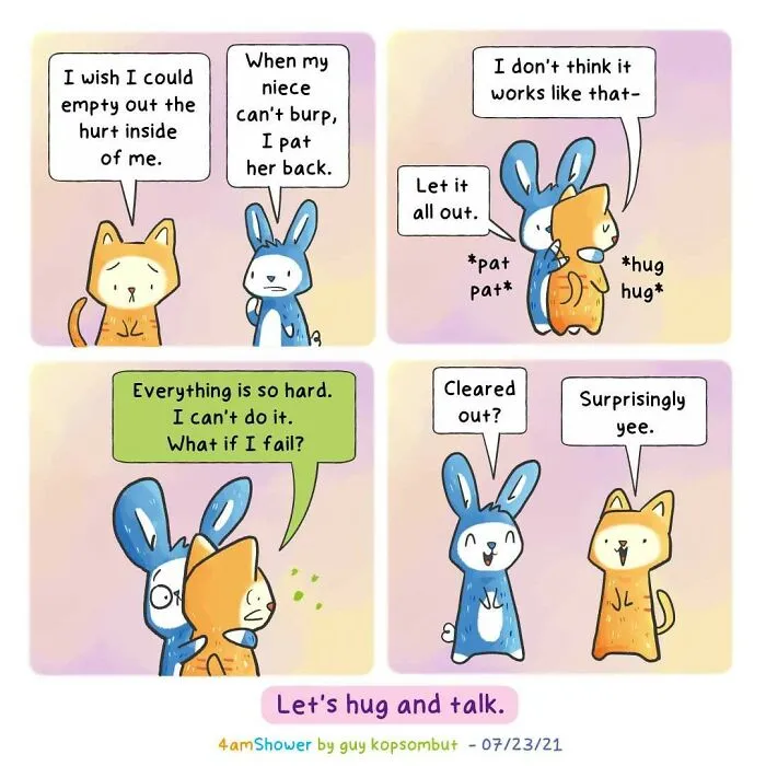 43 New Cute Comics About Everyday Situations By 4amshower