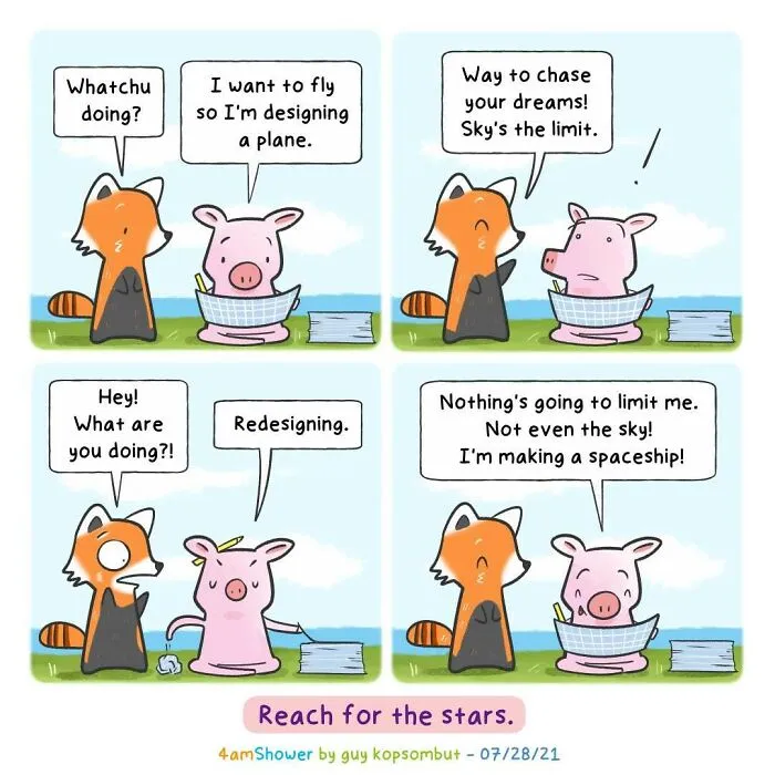 43 New Cute Comics About Everyday Situations By 4amshower