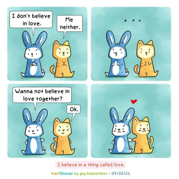 43 New Cute Comics About Everyday Situations By 4amshower