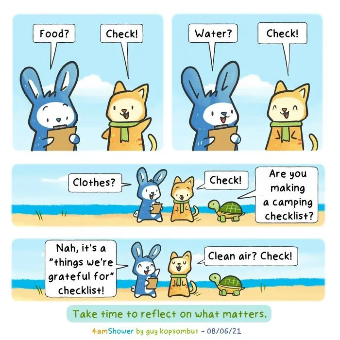 43 New Cute Comics About Everyday Situations By 4amshower