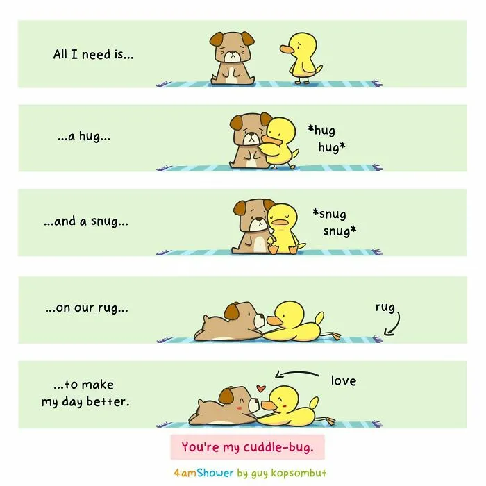 43 New Cute Comics About Everyday Situations By 4amshower
