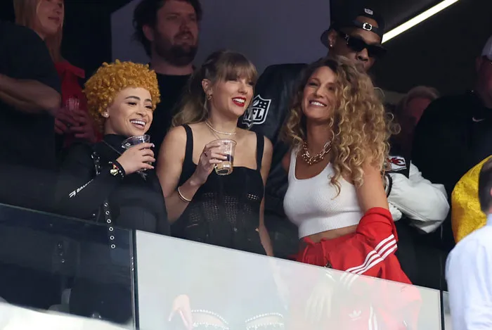 Ice Spice, Blake Lively and Taylor Swift