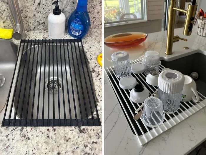 This   <a Style="Display:inline;" Href="Https://Www.amazon.com/Merrybox-Foldable-Heat-Resistant-Anti-Slip-Multipurpose/Dp/B0blz9s52n?crid=3g4iwol4dcgrp&dib=eyj2ijoimsj9.p4ofgudu85diwq_lex3lnzb0atu46m6wiv1a66beu2pbwk0iexxnzbo06bq9znlyazjulh8bth7g5gi3l8vaappn_jfkey9lzmi3vywruf8rtkv9wcfgf6gwkn5j2dsp1kwm3a0z-3cqxozcxdgdjjsd6ttiu3cece3knf6bq6lu7xaif6arejmlrqwkirt0wybzb3nkzo9lmxvhnltwhnj7kouhghio6mhwn5u4gby_3wcppnd775yimytiubezebozh3tk0bzzxfrvhu8kjufewskgvui-Gzkme6phsyk.jedr_zrv3g-Freqh8e9_opaqo3o_ojfa_p5457ruhnc&dib_tag=se&keywords=large%2bdish%2bdrying%2brack%2bfor%2bkitchen%2bsink&qid=1727777649&s=home-Garden&sprefix=large%2bdish%2bdrying%2brack%2bfor%2bkitchen%2bsink%2cgarden%2c376&sr=1-7&th=1&linkcode=ll1&tag=bpdog-20&linkid=994bf969225e577a04659116763809bc&language=en_us&ref_=as_li_ss_tl" Target="_blank"><span Style="Font: Inherit; Color: #d74b1f;"> Roll-Up Dish Rack</Span> Can Be Used As A Drying Rack, A Trivet, Or Even A Prep Station. It's The Swiss Army Knife Of Kitchen Gadget