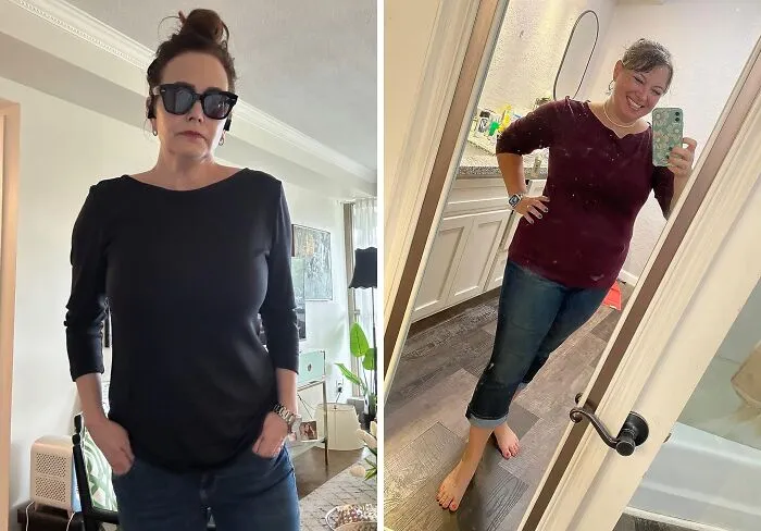 This   <a Style="Display:inline;" Href="Https://Www.amazon.com/Amazon-Essentials-Womens-Boatneck-T-Shirt/Dp/B07jp4s1vl?pd_rd_w=st603&content-ID=amzn1.sym.9fa62d05-2D38-481d-A9d2-8465e3a4141a&pf_rd_p=9fa62d05-2D38-481d-A9d2-8465e3a4141a&pf_rd_r=16qg9x84w3rhc5dkmqxw&pd_rd_wg=w1ymf&pd_rd_r=791be950-4034-48d5-9291-29123a8764be&pd_rd_i=b07jnq391n&th=1&linkcode=ll1&tag=bpiguana-20&linkid=f6b51f525b3b885f41aaab2dc0806704&language=en_us&ref_=as_li_ss_tl" Target="_blank"><span Style="Font: Inherit; Color: #d74b1f;"> Slim-Fit 3/4 Sleeve Solid Boat Neck T-Shirt</Span> Is So Comfy And Chic, You'll Want To Wear It Everywhere (Even To Bed...we Won't Judge)