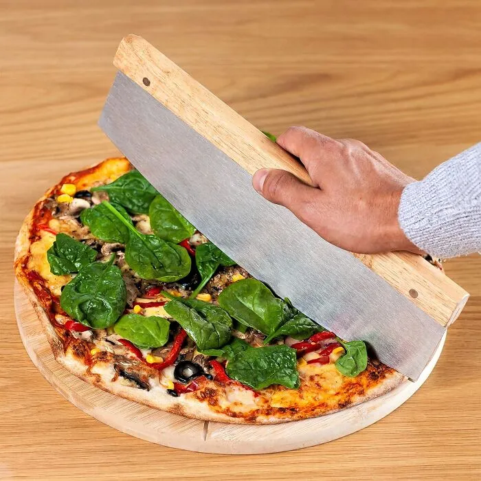  If You Call Yourself A Pizza Lover, This   <a Style="Display:inline;" Href="Https://Www.amazon.com/Bamboo-Pizza-Board-Large-Knife/Dp/B08by2dzpg?ie=utf8&linkcode=ll1&tag=bpsalmon-20&linkid=837243db3a4935fe6b371723d95c3777&language=en_us&ref_=as_li_ss_tl" Target="_blank"><span Style="Font:inherit;color:#d74b1f;"> Bamboo Pizza Board With Large Knife</Span> Should Be Your New Favorite Way To Get Perfectly Even Slices Every Time