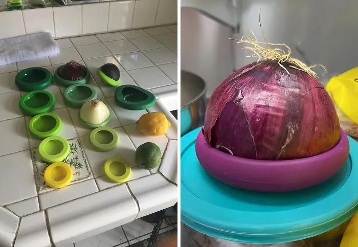 Say 'Goodbye' To Food Waste And 'Hello' To The Freshest Food Ever! These   <a Style="Display:inline;" Href="Https://Www.amazon.com/Dp/B01j4admi8?asc_item-ID=amzn1.ideas.1zbucr8ysghpa&th=1&linkcode=ll1&tag=bpsalmon-20&linkid=6647d69909a1272a63a08bb3ceb28fad&language=en_us&ref_=as_li_ss_tl" Target="_blank"><span Style="Font: Inherit; Color: #d74b1f;"> Reusable Silicone Food Savers</Span> Will Keep Your Fruits, Veggies, And Leftovers Looking And Tasting Their Best
