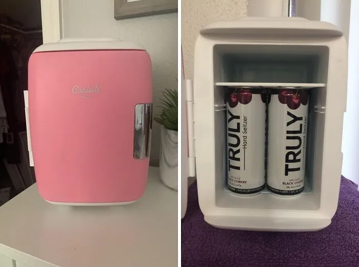 Dorm Room Essentials Just Got A Whole Lot Cooler! This   <a Style="Display:inline;" Href="Https://Www.amazon.com/Dp/B01g7il51q?asc_item-ID=amzn1.ideas.axmil4p1egy&th=1&linkcode=ll1&tag=bpdog-20&linkid=540dd0863bd98b6f3bd6937fcc81b413&language=en_us&ref_=as_li_ss_tl" Target="_blank"><span Style="Font: Inherit; Color: #d74b1f;"> Mini Fridge</Span> Is The Perfect Size For Stashing Your Snacks, Drinks, And Skincare 