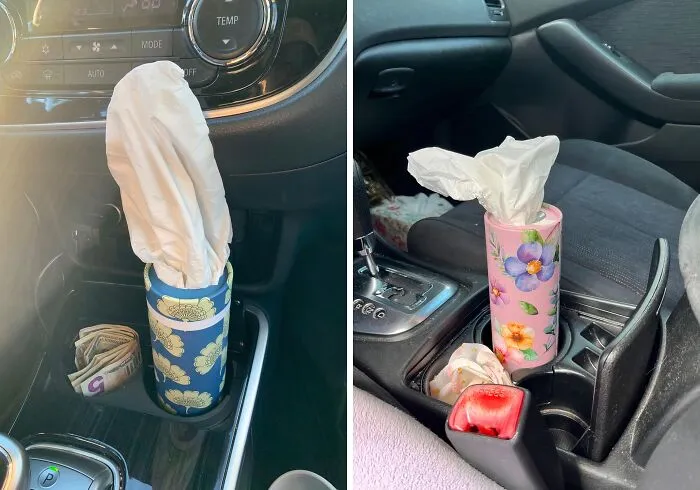 These   <a Style="Display:inline;" Href="Https://Www.amazon.com/Tissue-Holder-3-Ply-Facial-Bulk/Dp/B087pyjx31?pd_rd_w=ebzaz&content-ID=amzn1.sym.7379aab7-0dd8-4729-B0b5-2074f1cb413d&pf_rd_p=7379aab7-0dd8-4729-B0b5-2074f1cb413d&pf_rd_r=mm67bx9he0yb89a1p7m9&pd_rd_wg=q0wuj&pd_rd_r=26afde40-F3ac-418b-95f0-Dce81e7680ae&pd_rd_i=b0bq27kc9p&th=1&linkcode=ll1&tag=bpbat-20&linkid=9c2378db14cc82b2d567695a45f28355&language=en_us&ref_=as_li_ss_tl" Target="_blank"><span Style="Font:inherit;color:#d74b1f;"> Car Tissue Holders</Span> Fit Perfectly Into Your Cup Holders And Add A Pop Of Color To Your Boring Interior
