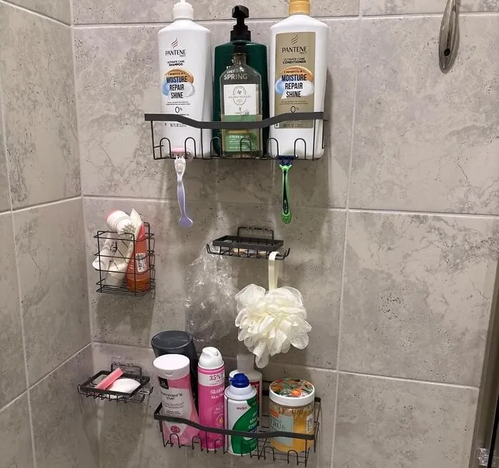An    <a Style="Display:inline;" Href="Https://Www.amazon.com/Eudele-Adhesive-Organizer-Rustproof-Stainless/Dp/B0blscy6pr?ie=utf8&linkcode=ll1&tag=bpkiwi-20&linkid=15b027dd6462d1aaf6bc5d6cac90aa22&language=en_us&ref_=as_li_ss_tl" Target="_blank"><span Style="Font:inherit;color:#d74b1f;"> Adhesive Shower Caddy</Span> Is The Renter Friendly Way To Keep Your Shower Organized