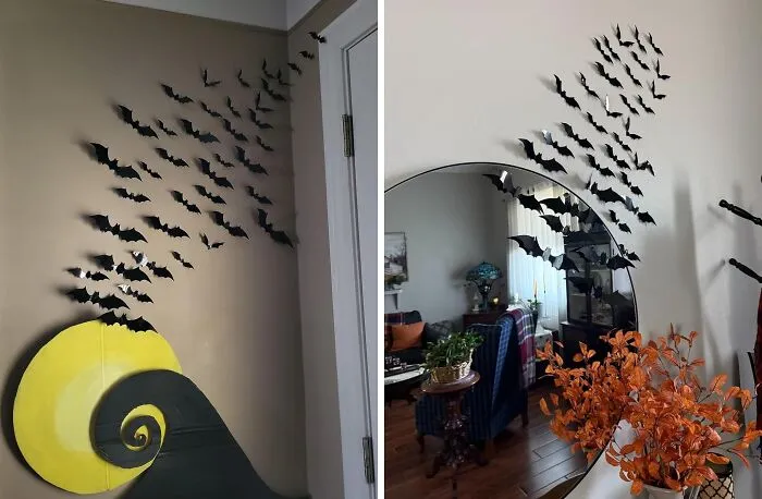  Just Don't Invite Ozzy Osborne To Your House While These   <a Style="Display:inline;" Href="Https://Www.amazon.com/Halloween-Supplies-Hallween-Decorations-Realistic/Dp/B0c7c6mt7z?ie=utf8&linkcode=ll1&tag=bporangutan-20&linkid=77b2b6e3fd3fcfb17ce91c0f717e3b33&language=en_us&ref_=as_li_ss_tl" Target="_blank"><span Style="Font:inherit;color:#d74b1f;"> Bat Decorations </Span> Are On The Wall