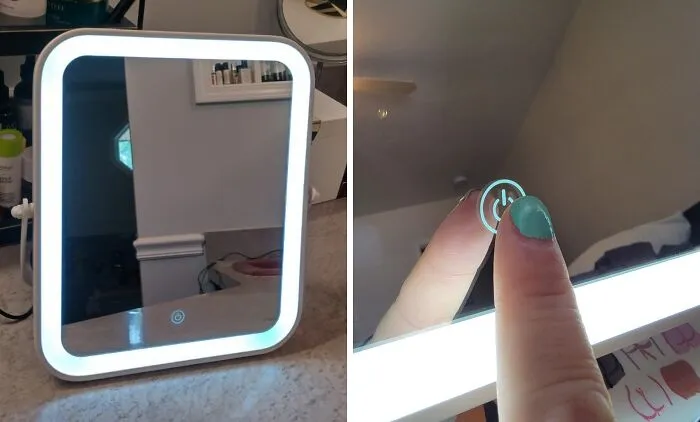 Mirror, Mirror On The Wall, Who's The Fairest Of Them All? It's You, Obviously, Especially With This <a Style="Display:inline;" Href="Https://Www.amazon.com/Rolove-Dimmable-Portable-U-Shaped-Cosmetic/Dp/B0cccq8k9q?th=1&linkcode=ll1&tag=bpostrich-20&linkid=439d2ed078ee84f671ef339ad95a4acf&language=en_us&ref_=as_li_ss_tl" Target="_blank"><span Style="Font: Inherit; Color: #d74b1f;"> Lighted Vanity Mirror</Span> Giving You The Perfect Lighting For Flawless Makeup Application