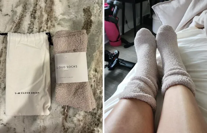 If You're Looking For Socks That Feel Like A Warm Hug For Your Feet, These   <a Style="Display:inline;" Href="Https://Www.amazon.com/Ultra-Luxe-Cloud-Unisex-Luxurious-Fabric/Dp/B09319mzjn?crid=22i2anviptp04&dib=eyj2ijoimsj9.housrjvogweaon2khfvi4wa521dyzvaztw1lg4od7ro4lcstz57v5f684pfh-E5stwgf7-Autb0ch5p1xr-Kkjyyl_tb6qtfitdmmo4hxh83arreofvjgk6tdl5naojw9g18cxooyupctywlhwwdqvoyvtocvaayhsrgmpo3alzs226-Jsvzwpvbl6qwg6dskwzhjcin44thkepohwyg7hu0mmm-9j8zcnlylczgdoe07jh6s4izxbqk_movnsu_va3ufjnu6g7zexran8mbxwj6e4e2laaxkwmf5mbdp1m.mgnnqjjxkdaudyehomr33wh2y4pzrh1czu4ztkna2l4&dib_tag=se&keywords=unique%2bfinds&qid=1727955247&sprefix=unique%2bfin%2caps%2c220&sr=8-58-Spons&sp_csd=d2lkz2v0tmftzt1zcf9tdgy&th=1&linkcode=ll1&tag=bpgecko-20&linkid=22ab600adf115d29e4d5b7d431e60357&language=en_us&ref_=as_li_ss_tl" Target="_blank"><span Style="Font: Inherit; Color: #d74b1f;"> Cloud Socks</Span> Will Have You Floating On Cloud Nine