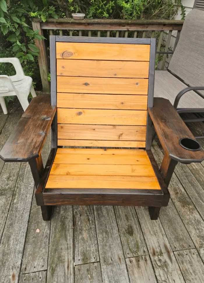 Another Project Done (1st Outdoor Furniture I've Made)
