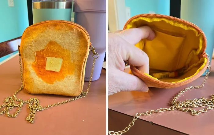 This   <a Style="Display:inline;" Href="Https://Www.amazon.com/Butter-Shoulder-Handbag-Novelty-Messenger/Dp/B0b5tq76fb?crid=62t2n1emwkbw&dib=eyj2ijoimsj9.ud9gzfbnx0u53zyigddvpi4ib9gejjnfdklmvd8zmdbz5dhh0r1dssemhy8_fl2gbbbca7nm6extxkfur7kdpgnz1cszt4jmx-Msog-1mazmvrsfgqvd5vqlyc_kmprakiotdbxfbvw0qglhxdl2een0a_qjmscjypq_borevbjsapywhdcxvkqgrqzz8v-0d5z38qsjd-Betevdlloa672bx7d0scxnakiownyhsccosqobbescz0wz3iexfqqq6gfdssulbd-Nnvd7xbkcpkl6d-Mbs-Cq8717tmc6wig.x3oolekt_o0he1cwv2c7gnieiugs3wnnjvanpmnrviy&dib_tag=se&keywords=unusual%2bgifts&qid=1728026443&sprefix=unsual%2bgifts%2caps%2c247&sr=8-198&th=1&linkcode=ll1&tag=bpgecko-20&linkid=3843f26747f7a87f1602b28c99183810&language=en_us&ref_=as_li_ss_tl" Target="_blank"><span Style="Font: Inherit; Color: #d74b1f;"> Toast Purse</Span> Is The Breadwinner When It Comes To Quirky Accessories