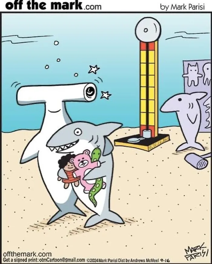 "Off The Mark": 30 New Comics By Mark Parisi That Might Bring A Smile To Your Face