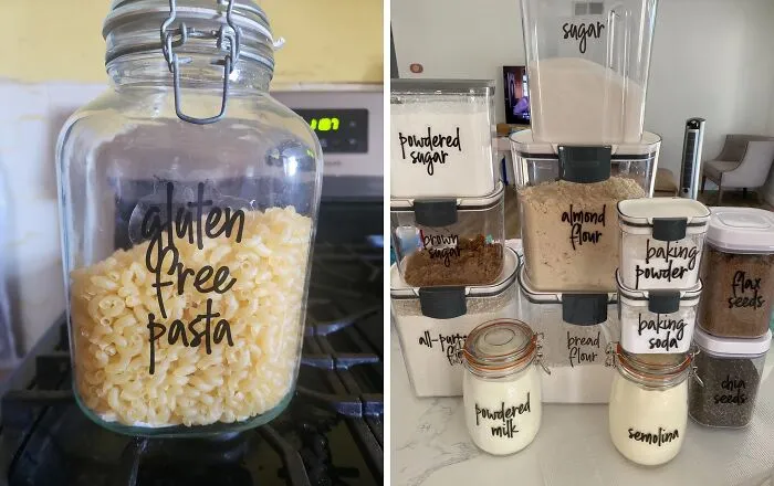Pantry Perfection! These   <a Style="Display:inline;" Href="Https://Www.amazon.com/Dp/B07j4xktzp?asc_item-ID=amzn1.ideas.1himto77agjuj&th=1&linkcode=ll1&tag=bpdove-20&linkid=44a38e05547378a3b0d3d0ae841dc1c0&language=en_us&ref_=as_li_ss_tl" Target="_blank"><span Style="Font: Inherit; Color: #d74b1f;"> 157 Pantry Food Labels </Span> Are The Ultimate Organizational Bffs