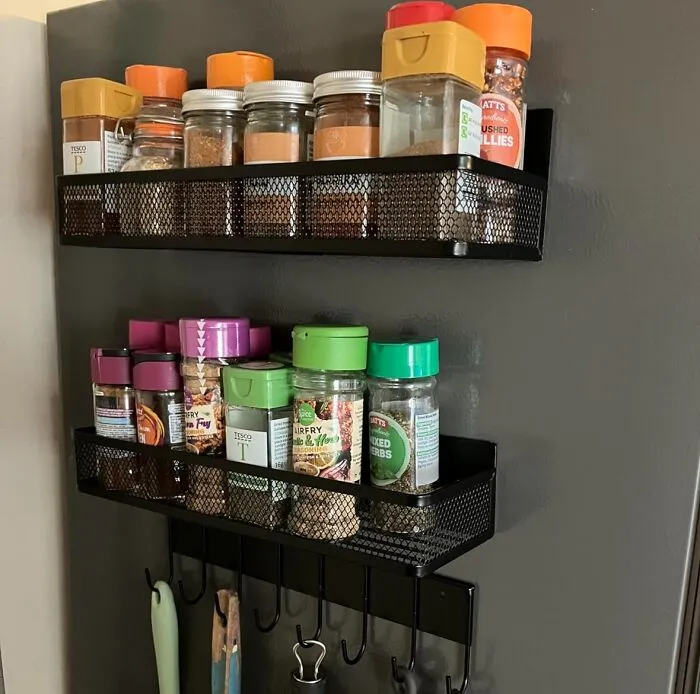 Turn Your Fridge Into A Flavor Command Center With This Stick-On   <a Style="Display:inline;" Href="Https://Www.amazon.com/Miyawell-Refrigerator-Organizer-Organization-Seasoning/Dp/B0cg63hp7j?ie=utf8&th=1&linkcode=ll1&tag=bpwalrus-20&linkid=b770034b57383d42de9c2f14fc363c07&language=en_us&ref_=as_li_ss_tl" Target="_blank"><span Style="Font: Inherit; Color: #d74b1f;"> Magnetic Spice Rack </Span>