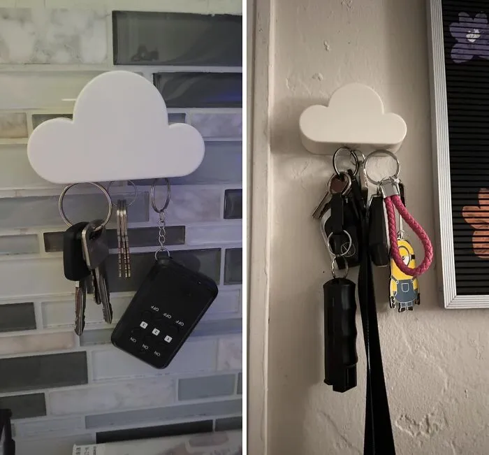 Never Lose Your Keys In The Black Hole Of Your Bag Again With This Adorable   <a Style="Display:inline;" Href="Https://Www.amazon.com/Dp/B016c1ulhm?ascsubtag=7625187%2c41%2c63%2cd%2c0%2c0%2c0%2c900%3a2%3b974%3a3%3b1125%3a1%3b1338%3a1%3b1352%3a2%2c43653406%2c0%2c0%2c0&btn_ref=srctok-Bcf09abf1e8bc72b&th=1&linkcode=ll1&tag=bpemu-20&linkid=9e3736fd99be2b6718d7a29ff3a1d1af&language=en_us&ref_=as_li_ss_tl" Target="_blank"><span Style="Font: Inherit; Color: #d74b1f;"> Cloud Magnetic Wall Key Holder </Span>