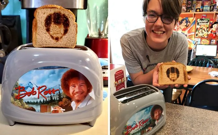 Paint Your Toast With Happy Little Burn Marks Using This Utterly Unnecessary   <a Style="Display:inline;" Href="Https://Www.amazon.com/Bob-Ross-Toaster-Toasts-Iconic/Dp/B07gz2lx28?crid=v7a705kqvs8&dib=eyj2ijoimsj9.z_dbrwhzb3wmzx_cogov62qms9e2wqdbvqh5ajpouf61m2b4tlpfsslyak8scjtiv3tgioaacze_uxr7ygtr0zgtko_sqpng1h6cxlisngmwy4pwvxvyvdavnqyrtiloygzt96vomknlbwhpts5spe4l7biv5udsezd-P2r4r5_xtwjmpw7fdvpniuki4rlsc3mhheximdplbstzz1-Fhl2y2q-Cvkie6yl0ldrpufe.iv1xharvobllfgz7hfimns-Pmlsekbyuxfnfjlbanjo&dib_tag=se&keywords=selfie+toaster&qid=1728455247&sprefix=selfie+toaster%2caps%2c253&sr=8-3&linkcode=ll1&tag=bpbutterfly-20&linkid=623fb9b529453a04ea62505007bd90a8&language=en_us&ref_=as_li_ss_tl" Target="_blank"><span Style="Font: Inherit; Color: #d74b1f;"> Bob Ross Toaster </Span>