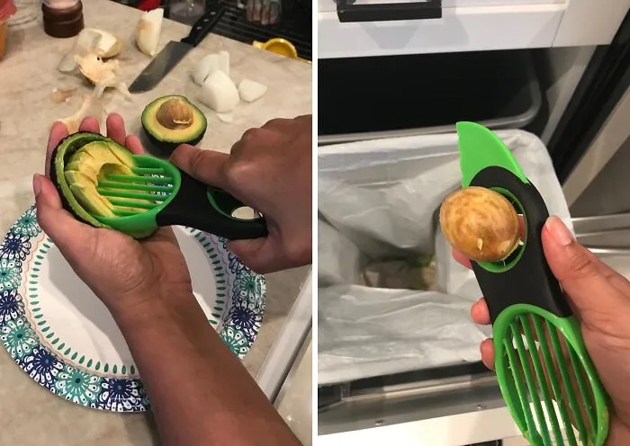 Avocado Hand? Never Heard Of Her! This   <a Style="Display:inline;" Href="Https://Www.amazon.com/Dp/B0088lr592?&linkcode=ll1&tag=bpgiraffe-20&linkid=32f345e7bb647fcd3d6a363220f4be28&language=en_us&ref_=as_li_ss_tl" Target="_blank"><span Style="Font: Inherit; Color: #d74b1f;">3-In-1 Avocado Slicer</Span> Will Have You Slicing, Dicing, And Pitting Avocados Like A Pro (Without Sacrificing Any Fingers)