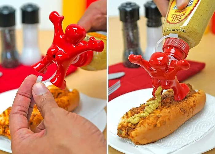 Add A Dash Of Whimsy To Your Meals With This Cheeky   <a Style="Display:inline;" Href="Https://Www.amazon.com/Sir-Perky-Novelty-Condiment-Bottle/Dp/B01726kwl6?crid=1thskriii2lcn&dib=eyj2ijoimsj9.1bdje8u5vz9h5qqk7kvna50sryhqttcnbriurwc4ag0_quyhkwmexqkku_akhn-Ujcgknv1xiplmclgbpk1ieg3u55qxpxugfe0r2naxmsd9i63__dkg15fmjq0c7jy8shjpbg56yr6bt6cmk1rnbuqguzac9cajvgilyztgqkap1v3xjrbbtb6ix190iq9upvkjfsbkg-3mkexu0zo_g17tavkcr9isksmvrsz2fxklppipqfbxjlwmnevvryktkmaol64r6ze1yhg2n6gg6lwrqfyheixhm6irikjvud8.c4r6m1utbd8cps2o9izvt7pbacx451wq4exsergsv00&dib_tag=se&keywords=condiment+gun&qid=1728465658&s=home-Garden&sprefix=condiment+gun%2cgarden%2c182&sr=1-7&linkcode=ll1&tag=bpswan-20&linkid=477135811579b86c507800fda828e18b&language=en_us&ref_=as_li_ss_tl" Target="_blank"><span Style="Font: Inherit; Color: #d74b1f;"> Condiment Topper</Span> - A Little Fellow Who's Happy To, Ahem, "Share" His Sauce With You!