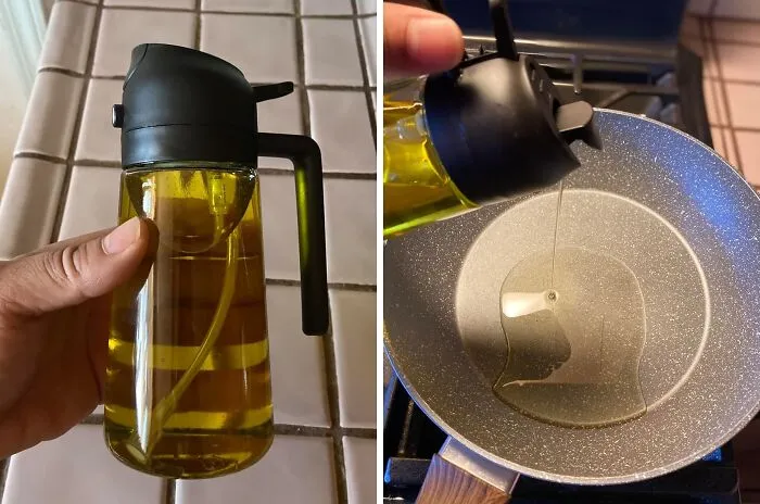 Streamline Your Cooking Routine With This Clever <a Style="Display:inline;" Href="Https://Www.amazon.com/Yarramate-Sprayer-Cooking-Dispenser-Food-Grade/Dp/B0c9zq434j?ie=utf8&th=1&linkcode=ll1&tag=bplobster-20&linkid=a86d479ea1466098aacbf74e90f436d3&language=en_us&ref_=as_li_ss_tl" Target="_blank"><span Style="Font: Inherit; Color: #d74b1f;"> 2-In-1 Oil Pourer And Sprayer</Span> - A Versatile And Convenient Solution That Lets You Pour And Spray Oil With Ease, Reducing Mess And Hassle In The Kitchen, Perfect For Busy Home Cooks