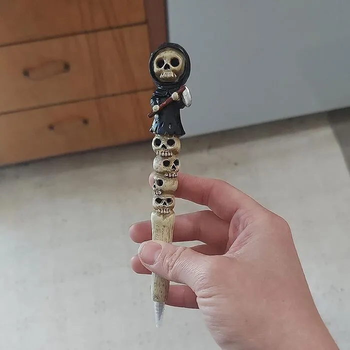 Channel Your Dark Side With Every Signature Using The   <a Style="Display:inline;" Href="Https://Www.amazon.com/Planet-Pens-Skull-Monster-Novelty/Dp/B099mvqnzm?crid=39hhqnbxqbgcb&dib=eyj2ijoimsj9.dmycfyjljqhvkwmksp6evagy237fgawtotfqisjw0dybq5apjlqg17jn2xgl6ugu-Sb2t-Dm2gdhyyqku41pn2dpnydm0oa7ycbw9wsfa8x3u_cjijg56behh8amu3zsajfgduqarzca329odrkie4cfol7jf6acwtba7_lykf_ruayo36gkhyof0oi1apomblw1ndcdsbjvd_2aevaklr955-Ahfz0cjsbbd1irhtzgijgnntmkdrka5drm2d7wjs-L4cpuhbtuckfm5zanlmze8lkydioc43n9g8iov2a.xbuywymlm6gly5ko7jfiezs3nhe8uiliiuv_z28v5qm&dib_tag=se&keywords=halloween+office+gadgets&qid=1728547541&sprefix=halloween+office+gadget%2caps%2c187&sr=8-50-Spons&sp_csd=d2lkz2v0tmftzt1zcf9tdgy&psc=1&linkcode=ll1&tag=bppelican-20&linkid=df315250a655b6eb763de83d0c92cc5f&language=en_us&ref_=as_li_ss_tl" Target="_blank"><span Style="Font: Inherit; Color: #d74b1f;"> Skull Totem Pen</Span>