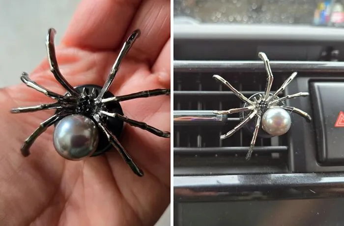 Infuse Your Vehicle With A Spooky Scent And A Dash Of Creepy Charm Using These   <a Style="Display:inline;" Href="Https://Www.amazon.com/Fresheners-Diffuser-Decoration-Accessories-Men%ef%bc%88black%ef%bc%89/Dp/B0bqwz5nwz?ie=utf8&linkcode=ll1&tag=bpworm-20&linkid=40640a6dd9b869903f72204665343af5&language=en_us&ref_=as_li_ss_tl" Target="_blank"><span Style="Font: Inherit; Color: #d74b1f;"> Spider Air Fresheners Vent Clips </Span>