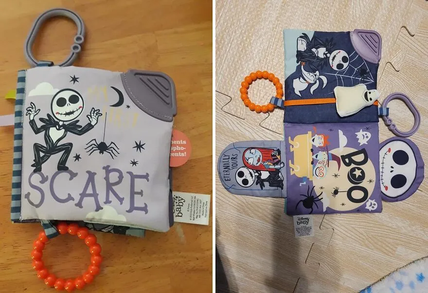Introduce Little Ones To The Magic Of Halloween Town With The   <a Style="Display:inline;" Href="Https://Www.amazon.com/Preferred-Nightmare-Christmas-Skellington-Multicolor/Dp/B0bsb7sm9p?pf_rd_p=eb29a56c-Fb46-4990-Bc38-8ca4ffd9b351&pf_rd_r=djaedm20qpnps12s9cw7&sr=1-30-Bb04dee1-4b25-4e59-A9d0-5eb169eb114f&linkcode=ll1&tag=bpeagle-20&linkid=01568ae0a459d55577e97d9482264245&language=en_us&ref_=as_li_ss_tl" Target="_blank"><span Style="Font: Inherit; Color: #d74b1f;"> Nightmare Before Christmas Baby Book</Span>