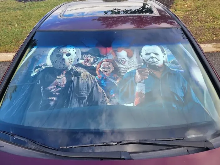 Block Out The Sun, But Not The Terror, With This   <a Style="Display:inline;" Href="Https://Www.amazon.com/Genany-Character-Windshield-Sunshade-Accessories/Dp/B0c7qnbsxw?ie=utf8&th=1&linkcode=ll1&tag=bpworm-20&linkid=991b4fb6fbf9a132f0223cd675a8b7da&language=en_us&ref_=as_li_ss_tl" Target="_blank"><span Style="Font: Inherit; Color: #d74b1f;"> Horror Villain Sunshade </Span>