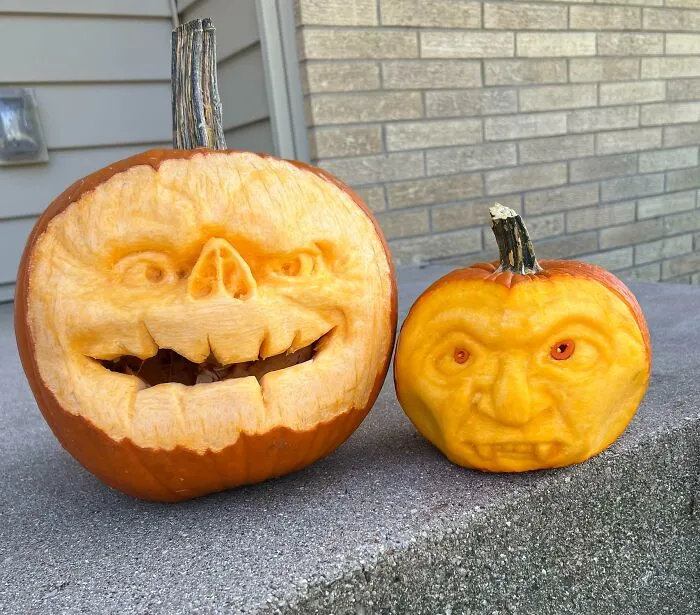 Halloween Pumpkins That I Made