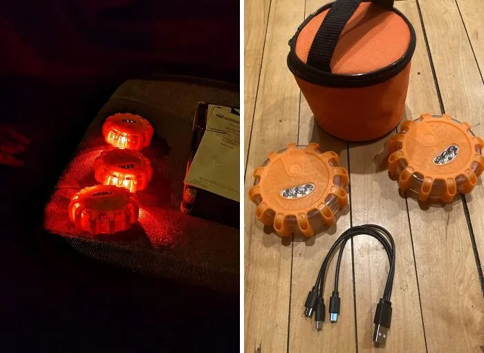 Safer And More Efficient Than Traditional Flares, These   <a Style="Display:inline;" Href="Https://Www.amazon.com/Rechargeable-Emergency-Lights-Roadside-Flashing-Magnetic/Dp/B08ddbnxxg?crid=1gwx0v2hwf0bn&dib=eyj2ijoimsj9.vjkidnqw6fefxxzkwhlbevljdptqrdc2nfr_ydi_rn_fzm5s2j6xogfdp9uhy5spfvshdurerq7duwldl421gectktyp6bzjq4k9ok775iljen30-46jgec7tt1vrc_giy3rrqpcshihct-Dhsfwwud8hfqmvop1ujpu7v29z02z3jaebgutayo03eftj5-Lzq5dm-Bozk_1w-Eae8b2fg7snt5gkbwdccfhmavmttabo3hhkk6zvivg9d7jp_uvrc6hvsvlpc0-Bngss9npopm8f10tybqd2zhac6p61au.zrioqx_xgxeij9x-_yxicretih-Osw-Mk5rs8ltvxeo&dib_tag=se&keywords=hazard%2blight&qid=1728643886&sprefix=hazard%2blight%2caps%2c208&sr=8-5&th=1&linkcode=ll1&tag=bprhinoceros-20&linkid=43a65b030cdaf96f68014659ff7a0915&language=en_us&ref_=as_li_ss_tl" Target="_blank"><span Style="Font: Inherit; Color: #d74b1f;"> USB Rechargeable LED Road Flares </Span> Provide A Bright, Long-Lasting Warning Signal To Alert Other Drivers, Pedestrians, And Cyclists, All While Being Environmentally Friendly