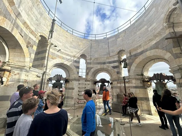 Inside The Leaning Tower Of Pisa