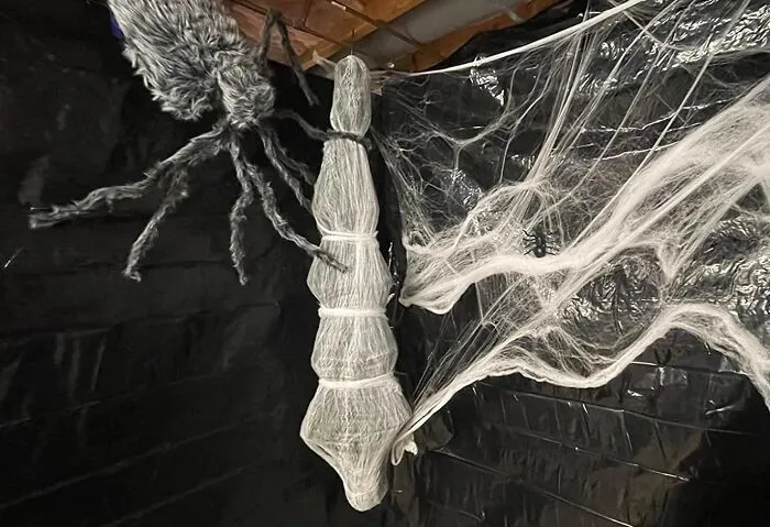 This   <a Style="Display:inline;" Href="Https://Www.amazon.com/Halloween-Decorations-Hanging-Cocoon-Corpse/Dp/B0b576fhy9?ie=utf8&th=1&linkcode=ll1&tag=bpcorgi-20&linkid=1d7bb7e1a1ff4724ae34d094cb726613&language=en_us&ref_=as_li_ss_tl" Target="_blank"><span Style="Font: Inherit; Color: #d74b1f;"> Hanging Cocoon Corpse </Span> Spins A Web Of Terror, Suspending A Mummified Victim In Mid-Air For A Ghastly, Gut-Wrenching Effect That'll Leave Trick-Or-Treaters Screaming... With Delight!