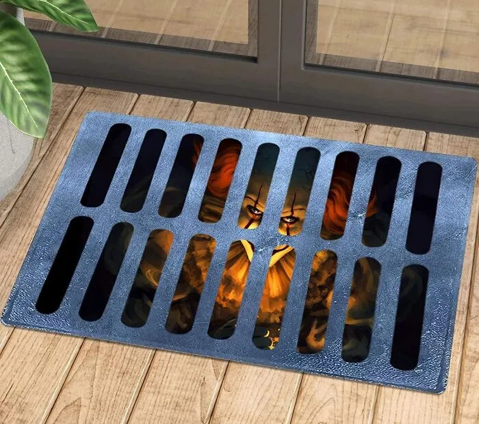 Step Right Up... Into Your Worst Nightmare! The   <a Style="Display:inline;" Href="Https://Www.amazon.com/Halloween-Illusion-Christmas-Decoration-Doormat%ef%bc%8chorror/Dp/B0d9xpgzwx?hvadid=692875362841&hvpos=&hvnetw=g&hvrand=16529654271150297907&hvpone=&hvptwo=&hvqmt=&hvdev=c&hvdvcmdl=&hvlocint=&hvlocphy=9058761&hvtargid=pla-2281435179338&psc=1&mcid=feb1a3d002203fb18f406495f51ffa93&hvocijid=16529654271150297907-B0d9xpgzwx-&hvexpln=73&linkcode=ll1&tag=bpcorgi-20&linkid=a943b940904a906b063601ee85f24684&language=en_us&ref_=as_li_ss_tl" Target="_blank"><span Style="Font: Inherit; Color: #d74b1f;"> Pennywise Doormat </Span> Welcomes You To The Terror That Lurks Within, With A Twisted, Toothy Grin That'll Make You Float... With Fear!