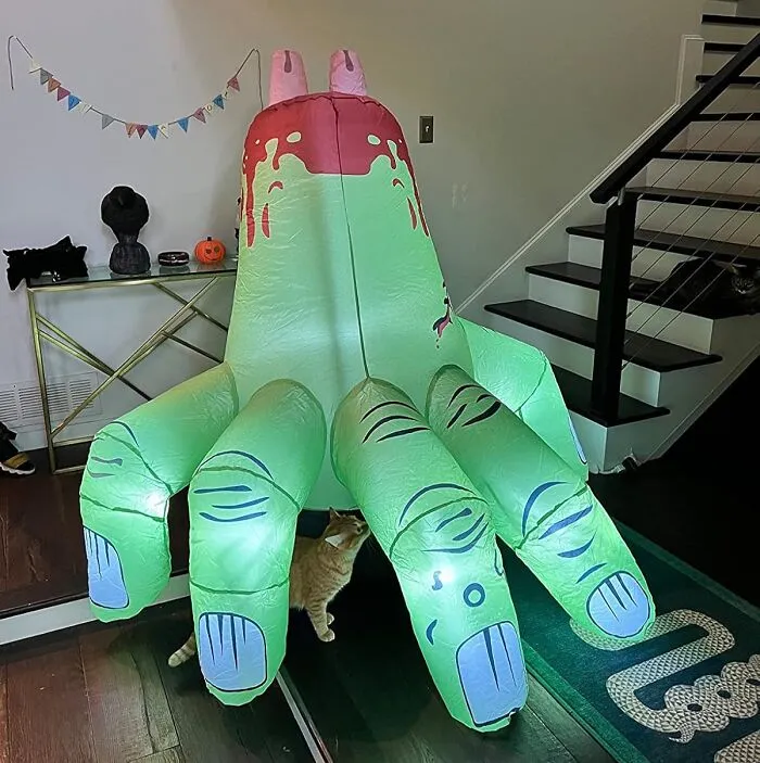 Get A Grip On You Halloween Decor With This   <a Style="Display:inline;" Href="Https://Www.amazon.com/Comin-Halloween-Inflatable-Decoration-Holiday/Dp/B0b1pd4tcf?ie=utf8&linkcode=ll1&tag=bpcorgi-20&linkid=fb45e135bfab175f9588e6efe6e57f0c&language=en_us&ref_=as_li_ss_tl" Target="_blank"><span Style="Font: Inherit; Color: #d74b1f;"> Giant Inflatable Frankenstein Hand </Span>