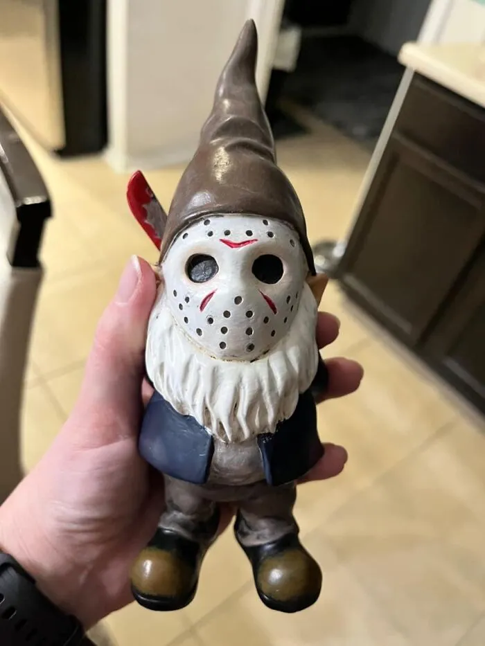 Murder On The Lawn! The   <a Style="Display:inline;" Href="Https://Www.amazon.com/Uluze-Horror-Gnomes-Outdoor-Decorations/Dp/B0b76fd2bn?ie=utf8&linkcode=ll1&tag=bpcorgi-20&linkid=7a994985dd9d3dfeced5d2d098b46bd2&language=en_us&ref_=as_li_ss_tl" Target="_blank"><span Style="Font: Inherit; Color: #d74b1f;"> Jason Voorhees Garden Gnome </Span> Brings A Machete-Wielding Twist To Garden Decor, Because Nothing Says "Welcome To My Yard" Like A Legendary Horror Villain In A Pointy Red Hat!